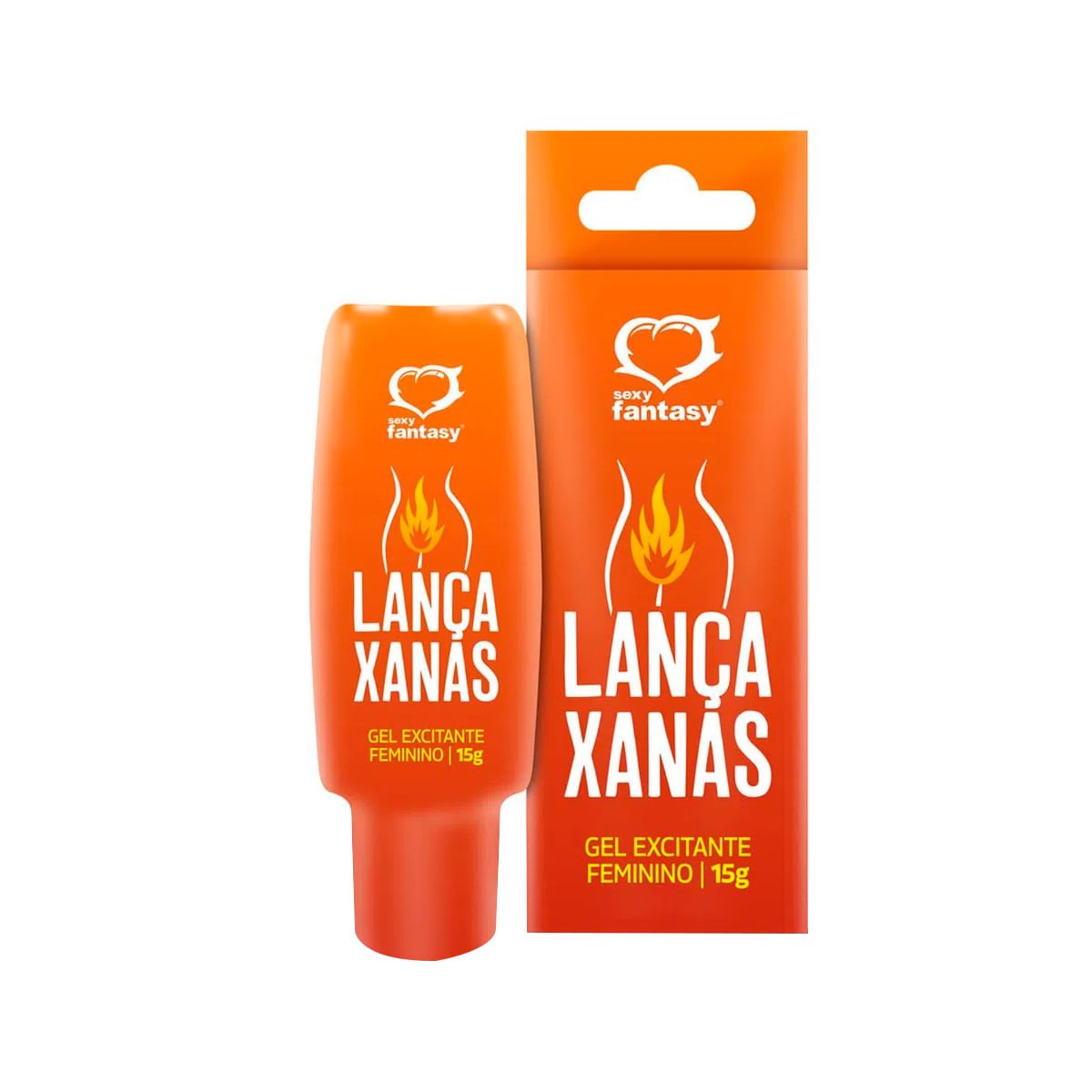 Lança Xanas Gel Excitante Feminino 15G Sexy Fantasy