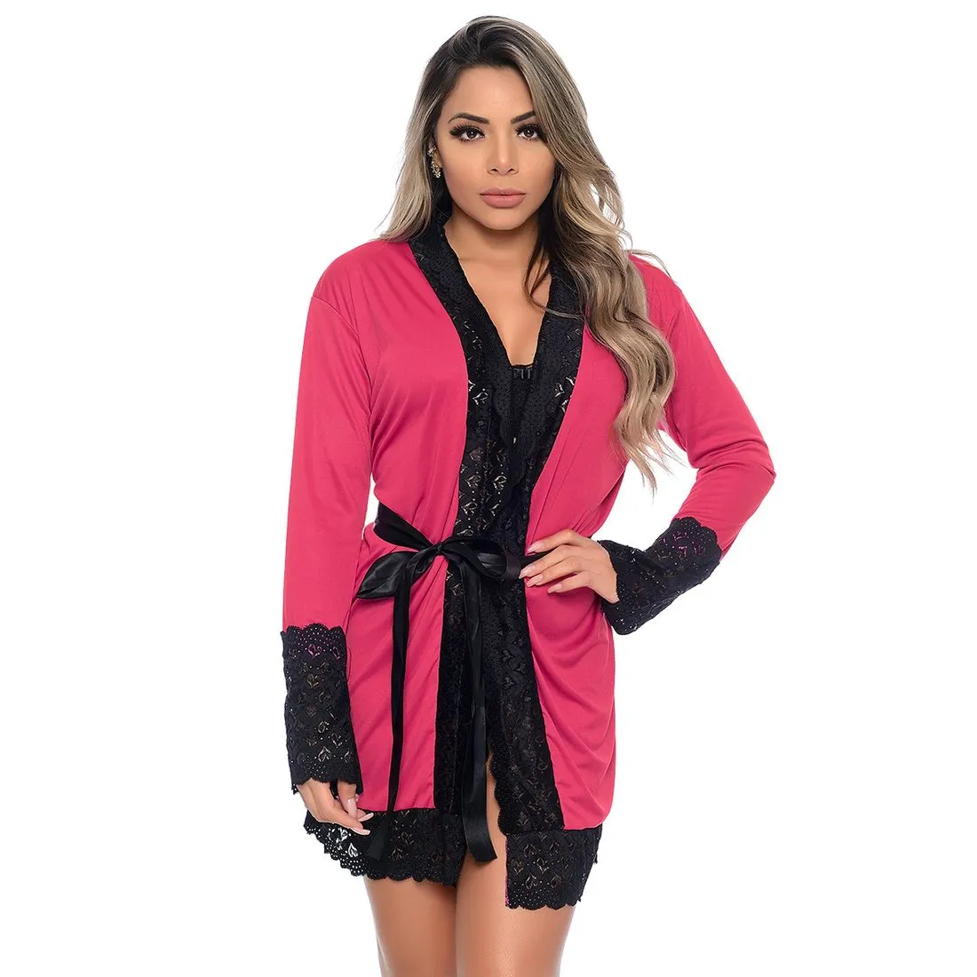 Robe Manga Longa da Hot Love