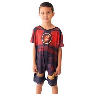 Pijama Infantil Fantasia Capitão América - Gota de Sonho