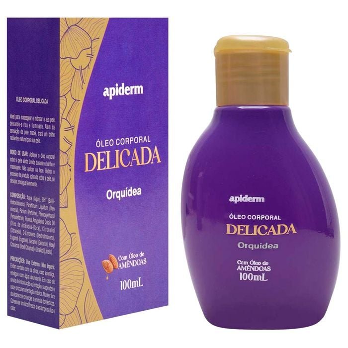 Delicada Óleo Corporal Aroma Orquídea