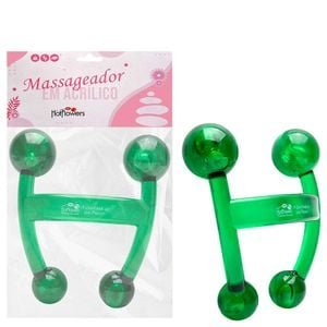 Massageador em Acrílico Hot Flowers